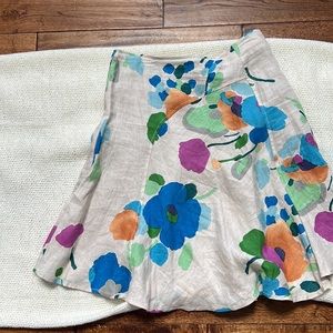 EUC Zara linen skirt